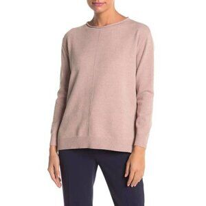 NEW Catherine Malandrino Seamed Rose Sweater
